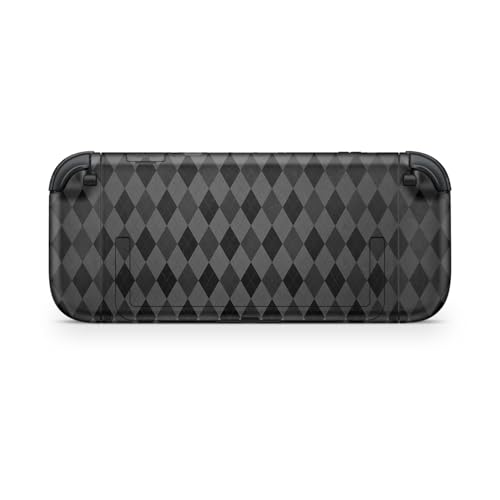 Gaming Skin Compatible with Nintendo Switch 2 Console Only - Black Argyle - Premium 3M Vinyl Protective Wrap Decal Cover - Easy to Apply | Crafted in The USA by MightySkins - color: Black Argyle, size: Switch 2 Console Skin Only, style: Matte Finish