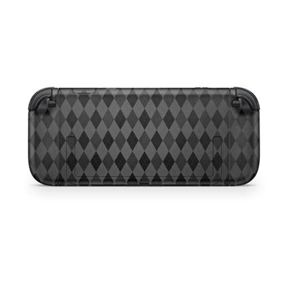 Gaming Skin Compatible with Nintendo Switch 2 Console Only - Black Argyle - Premium 3M Vinyl Protective Wrap Decal Cover - Easy to Apply | Crafted in The USA by MightySkins - color: Black Argyle, size: Switch 2 Console Skin Only, style: Matte Finish