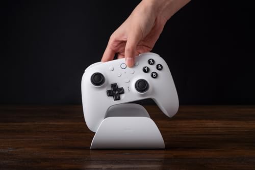 8BitDo Ultimate 2 Bluetooth Controller for Switch/Switch 2 & Windows PC, Switch Pro Controller with TMR Joysticks, Switchable Hall Effect/Tactile Triggers, Vibration and Motion Control - White - color: White, style: Ultimate 2 Bluetooth