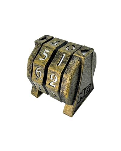 NERD GEAR LifeTrax - MTG Life Counter - Essential MTG Accessories for Magic The Gathering Commander Players - Durable, Sleek, and Professionally Made for TCG, DND, RPGs, and MTG (Ancient Bronze) - color: Ancient Bronze