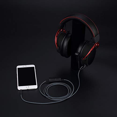 Cable Boom Microphone Compatible with HyperX Cloud Flight | 3.5mm Jack Headphone - Volume Control for Playstation PS4 or Xbox One Controller, PC, Tablet,Laptop,Smartphone - Boompro Gaming Mic (150CM) - size: 150 CM