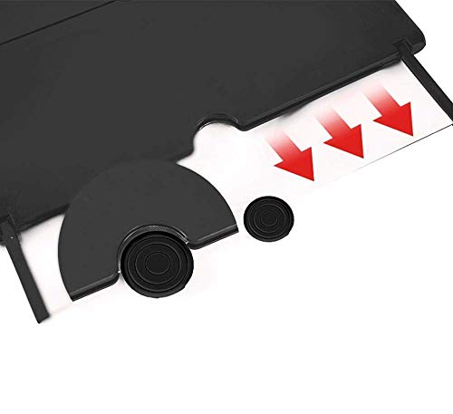 Screen Magnifier Amplifier, New Generation Phone Holder Screen Amplifier, 3D HD Video and Gaming Phone Projector-with Foldable Phone Stand, Supports All Smartphones - color: Black