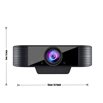 Streaming Camera Hd 1080p 30fps Webcam with Microphone,Fast Auto Focus,120° Wide Angle, USB Pc Camera Webcam for Pc Gaming Computer Cameras Web Cameras for Desktop Computer Streaming Accessories