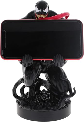 Exquisite Gaming Marvel Venom Cable Guys PS5 Controller Holder Figure, Phone Stand, Device Organizer