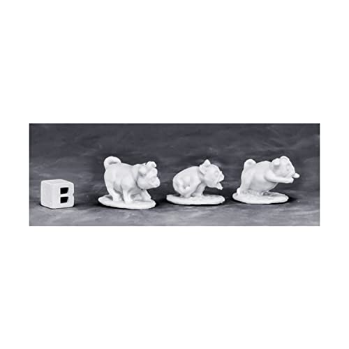 Reaper Dark Heaven Bones War Pugs (3pcs) Fantasy Miniatures Miniatures RPOR77573