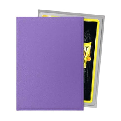 Dragon Shield | Matte Dual Standard Size Card Sleeves | 100ct - Smooth & Tough Premium TCG Sleeves - Compatible with Pokemon, One Piece, and Magic: The Gathering | Nebula & Silver - color: Nebula & Silver