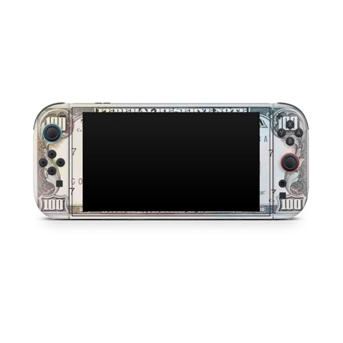 Glossy Glitter Gaming Skin Compatible with Nintendo Switch 2 Console Only - Monroe Currency - Premium 3M Vinyl Protective Wrap Decal Cover - Easy to Apply | Crafted in The USA by MightySkins - color: Monroe Currency, size: Switch 2 Console Skin Only, styl