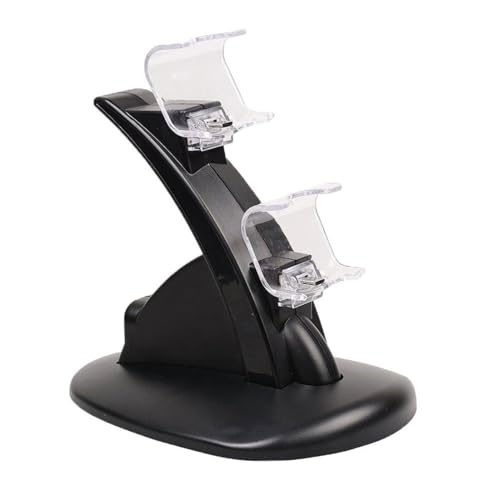 Controller Charger Charging Station Dual USB Charging Dock for Pro Slim Controllers with Led Indicator for Gamepad Storage