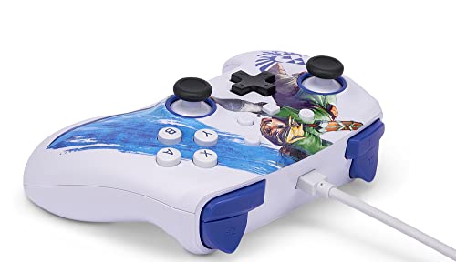 PowerA Enhanced Nintendo Switch and Switch 2 Wired Controller - Master Sword Attack Zelda Link, Officially licensed - color: Master Sword Attack