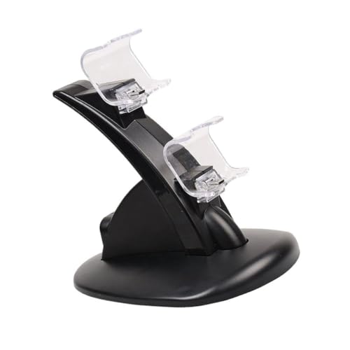 Controller Charger Charging Station Dual USB Charging Dock for Pro Slim Controllers with Led Indicator for Gamepad Storage