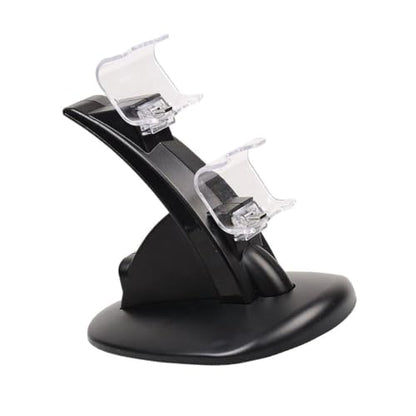 Controller Charger Charging Station Dual USB Charging Dock for Pro Slim Controllers with Led Indicator for Gamepad Storage