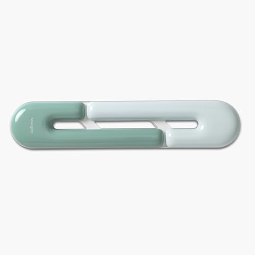 Kensington Duo Gel Loop Wrist Rest for Keyboard, Wrist Pad for Full Size Keyboard, Ergonomic Wrist Pad, Non-Skid Computer Pad with Wrist Support, Green K62680WW, 17.7" x 3.7"x 0.9” - color: Green, style: Loop Keyboard Wrist Rest