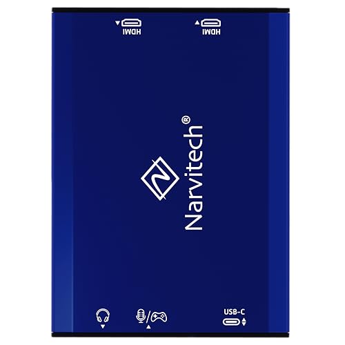 NJ700 4K Capture Card, HDMI 2.1 Video Capture Card with 4K144 HDR Passthrough, USB 3.2 Ultra-Low Latency for PS5 Pro, Xbox Series X, Switch 2, PC, OBS Streaming & Gaming Recorder