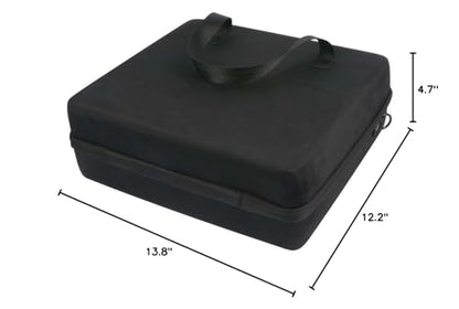 co2CREA Hard Travel Case For PS4 Pro Console DualShock 4 Controller | Fits PS4 Pro Camera Move Motion, Carry Handle, Protective Compartments, Hard Exterior Case