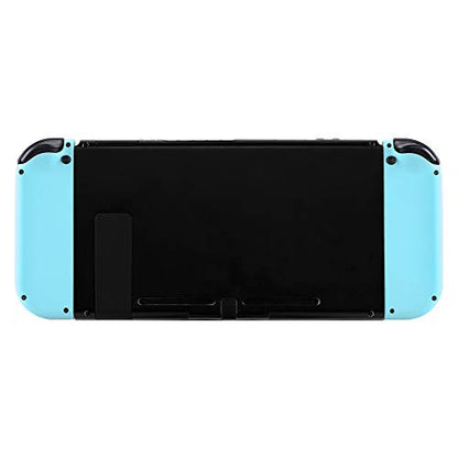 eXtremeRate DIY Replacement Shell Buttons for Nintendo Switch & Switch OLED, Heaven Blue Custom Housing Case with Full Set Button for Joycon Handheld Controller [Only The Shell, NOT The Joycon] - color: Heaven Blue