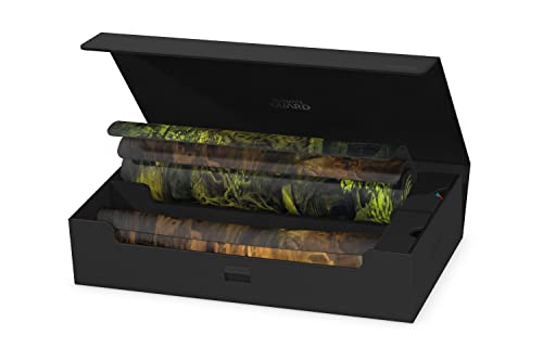Ultimate Guard Omnihive 1000+, Deck Case for 1000 Double-Sleeved TCG Cards + 2 removable Trays, Black, Magnetic Closure & Microfiber Inner Lining - color: Black