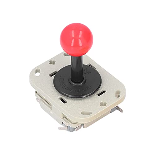 Stick Joystick Kit, Buttons with Mechanical Keyboard Sound, DIY Game Controller for PC and Console Gaming, Includes 8 Large Buttons and 2 Small Buttons