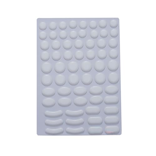 Universal Dot Mouse Skates 64Pcs - PTFE Feet Compatible with Logitech Superlight 2 G502 G305 Razer DeathAdder Viper V3 Pro Smooth White - color: Smooth White