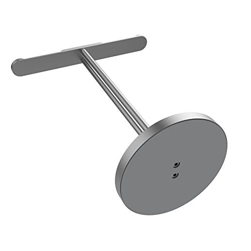 JOKItech Double Headphones Stand, Aluminum Alloy Desk 3 Headsets Holder Supporting Desktop Earphone Hanger Mount Storage Rack with Heavy Base for Home and Office Display Spacegrey - color: Spacegrey