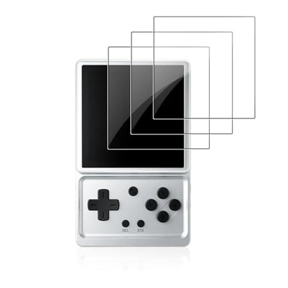 3 Pack Screen Protector for ANBERNIC RG Rotate Handheld Game Console Tempered Glass Film,Anti-Scratch，Easy Installation,9H Hardness