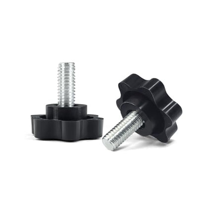 for Logitech Steering Pedal Fixed Screw,8PCS Steering Wheel Screw Clamp Pedal Mounting Screws Bolt for Logitech G25 G27 G29 G920 G923 (Black)