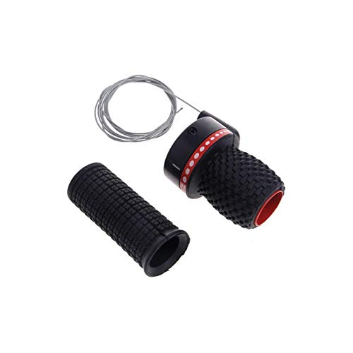 2Pcs Bicycle Bike Twist Grip Gear Shifter Handle Set, Mountain Bike Speed Shifter Reverse Rolling Stick Device Set, Bicycle Cycling 18/21 Speed Derailleur