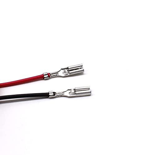 Arcity 20 Pc Arcade Button Wires Harness Cable - 11.81in, USB Encoder PCB, 2.8mm Terminals, Compatible with LED & Sanwa Style Buttons - color: 0.110 inch(2.8mm)-L:11.81in