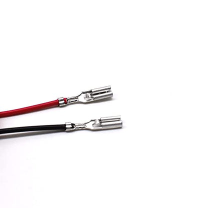 Arcity 20 Pc Arcade Button Wires Harness Cable - 11.81in, USB Encoder PCB, 2.8mm Terminals, Compatible with LED & Sanwa Style Buttons - color: 0.110 inch(2.8mm)-L:11.81in