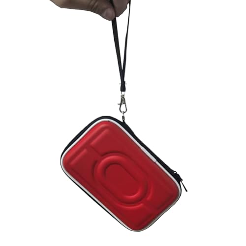 JYGamhanbil Hard Travel Carrying Case Bag Cover Shell for Nintendo GameBoy Color Advance GBA/GBC/GBP/DS Lite/NDSL/NDSi,for Anbernic RG34XX,Red - color: Red