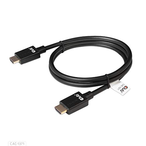 Club3D CAC-1371 Ultra High Speed HDMI 2.1 Certified 4K 120Hz 8K 60Hz M/M Cable 1m - 3.28ft - style: 1m/3.28ft