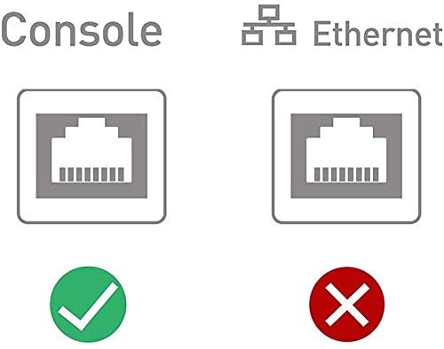 Console Cable USB to RJ45, USB Cable Compatible with Routers/Switch/Windows 7, 8,10,11 (10ft) - size: 10 ft