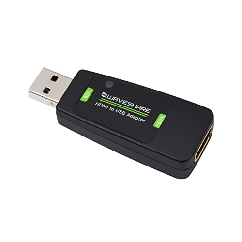 HDMI to USB Adapter USB Port High Definition HDMI Video Capture Card for Raspberry Pi 4B+ 4B 3B+ 3B 2B+ Zero W WH 2 W for Gaming Streaming Cameras