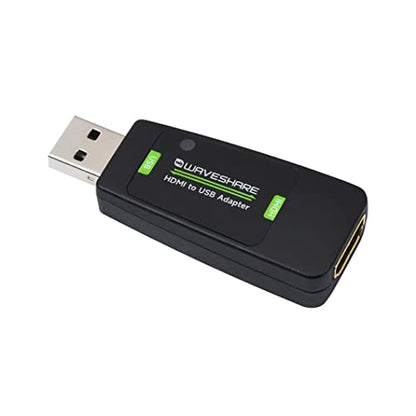 HDMI to USB Adapter USB Port High Definition HDMI Video Capture Card for Raspberry Pi 4B+ 4B 3B+ 3B 2B+ Zero W WH 2 W for Gaming Streaming Cameras