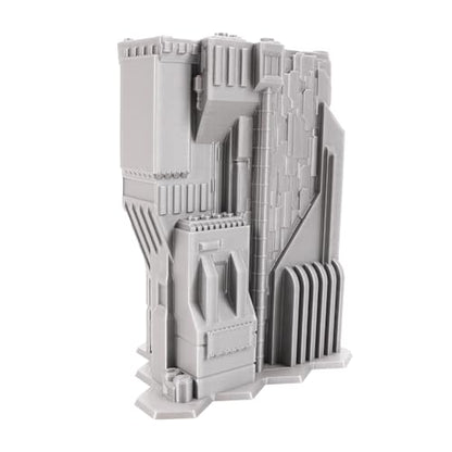 Tabletop Terrain 6mm Sci-Fi Cityscape Bundle 4 with Hexes for Miniatures Games Such as Epic Battletech Adeptus Titanicus (Bundle 4 with Hexes) - size: Bundle 4 with Hexes