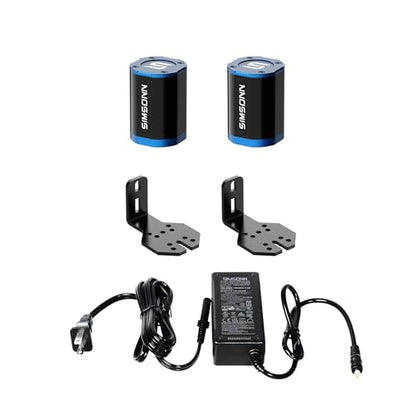 SIMSONN Racing Simulator Pedals Vibration Motor Module Haptic Pedals Reactor (2PCS VAM2 set) - color: 2PCS VAM2 set