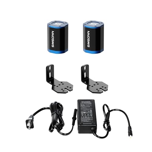 SIMSONN Racing Simulator Pedals Vibration Motor Module Haptic Pedals Reactor (2PCS VAM2 set) - color: 2PCS VAM2 set