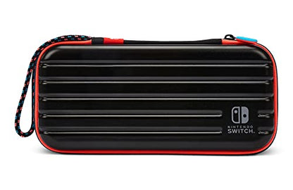 PowerA Slim Travel Pro Case for Nintendo Switch - OLED Model and Lite - Red/Blue, Hard Shell Protective Gaming Console Case