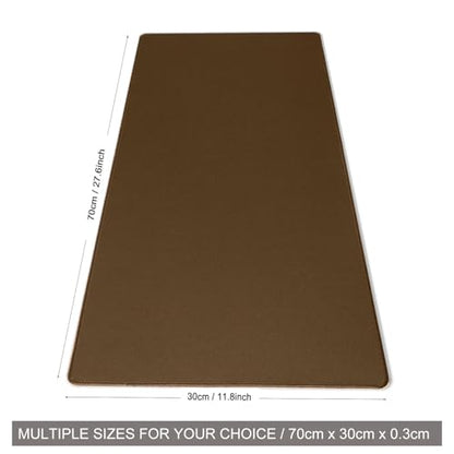 Big Mouse Pad Gaming, Mouse Pad Aesthetic, Pad for Keyboard and Mouse, Large Mouse Mat, Spill-Proof Surface and Anti-Skid Base, XL 27.6” x 11.8” 70 x 30cm | DOBAOJIA XL Gaming Mouse Mat, Desk Mat, PC Mat, Spill Proof Surface and Non-Slip Base - color: Cof