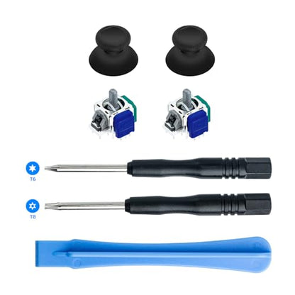 Mcbazel 5 in 1 TMR Joystick Replacement Repair Parts Thumbstick Grips Compatible with X Box Series X/S/One/One X/One S Controller