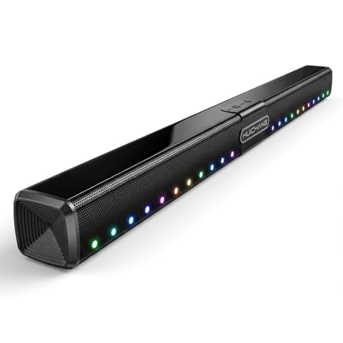 HUICHANG 360° Surround Soundbar 150W Peak BT 9D Audio Home TV PC | 8-unit 360°surround,150W peak,9D virtual audio,dual passive radiators,AUX/Coaxial/USB in,portable theater.