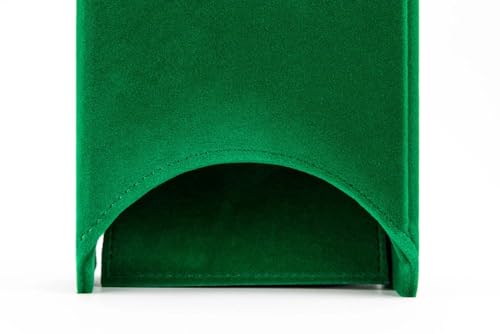 FanRoll by Metallic Dice Games Fold Up Dice Tower: Green, Role Playing Game Dice Accessories for Dungeons and Dragons