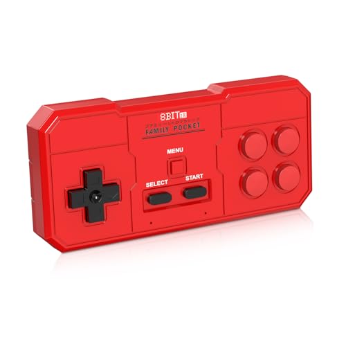 EASEGMER Retro Game Controller, Compatible with GV300S Game Console - color: Red
