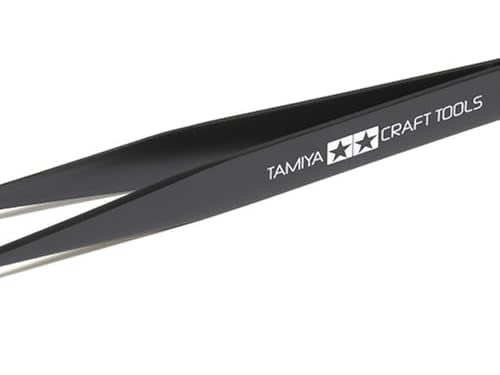 TAMIYA Straight Tweezers TAM74004 Pliers Tweezers & Similar Tools