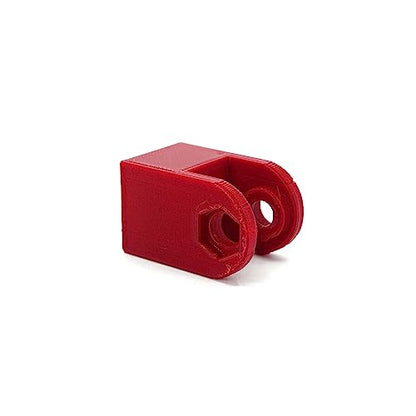 Microphone Mount for QuadCast, Mic Arm Adapter, Boom Arm Adapter, Replacement Part, Durable and Strong (Red) - color: Red