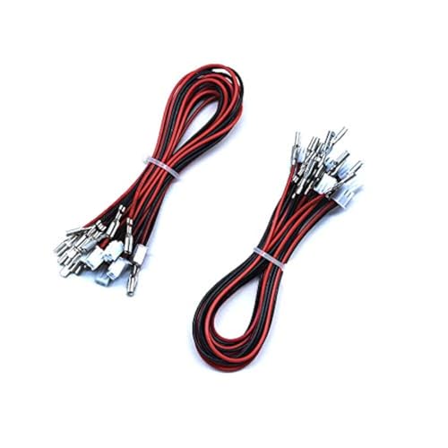 Arcity 20 Pcs Arcade Button Wires Harness Cable for Zero Delay USB Encoder PCB with 0.110" 2.8mm Terminals Compatible with Arcade LED Buttons & Sanwa Style Buttons New - color: 0.110 inch(2.8mm)
