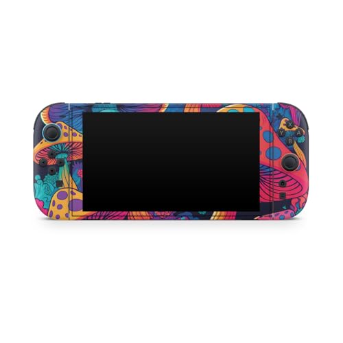Gaming Skin Compatible with Nintendo Switch 2 Console Only - Mushrooms - Premium 3M Vinyl Protective Wrap Decal Cover - Easy to Apply | Crafted in The USA by MightySkins - color: Mushrooms, size: Switch 2 Console Skin Only, style: Matte Finish