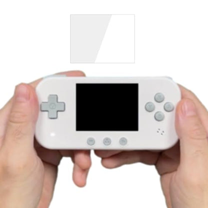 Portable 9H Tempered Glass Screen Protector Suitable for Trimui Handheld Gaming Console Antiscratch High Definition Film