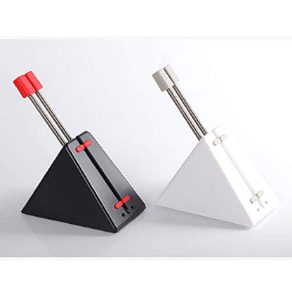 Tebatu Gaming Mouse Cable Holder Mouse Bungee Cord Clip Wire Line Organizer Holder Perfect Accessory for Zowie EC/FK/ZA/CAMADE