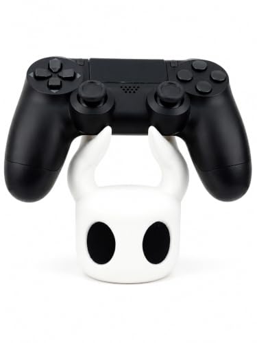 Minimalist Game Controller Holder Stand – Universal Gaming Controller Display – Gaming Desk Organizer – 3D Printed Gamer Gift - color: White