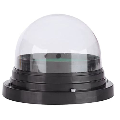 SUNGOOYUE Automatic Set, Anti Trap Black Dice Cup Shaker with 5 Dices and Transparent Plastic Cover, for KTV Pub Bar Family Friends Party Games